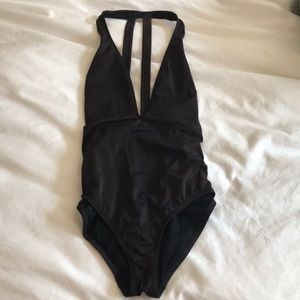 Urban outfitters swim suit- deep v strappy back